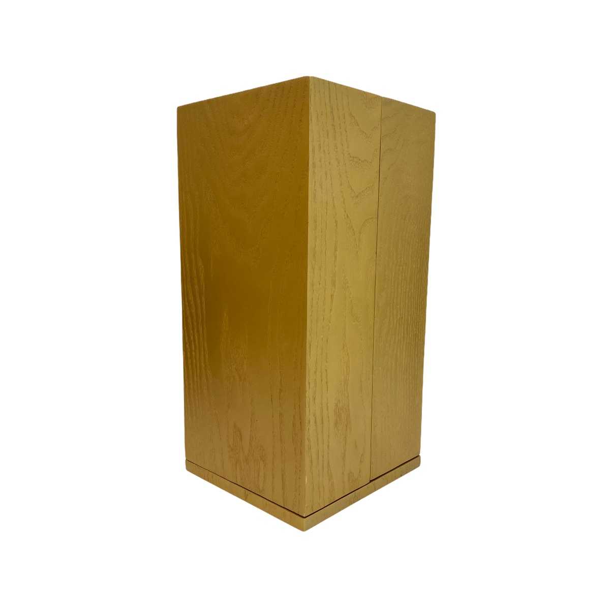wooden square box for drinks